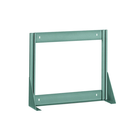 Dispenser da banco porta Practibox – struttura in acciaio - 610x150x500