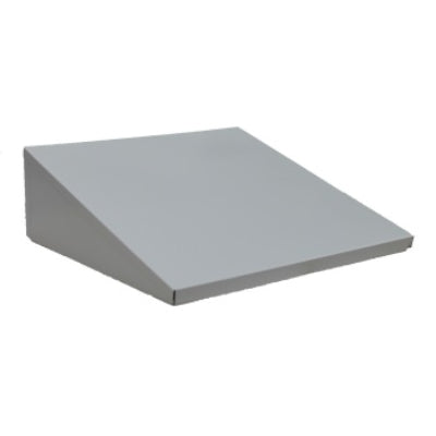 Interlocking sloping roof for single-column filing cabinets