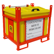 Contenitore per la Raccolta di Rifiuti Pericolosi TWO