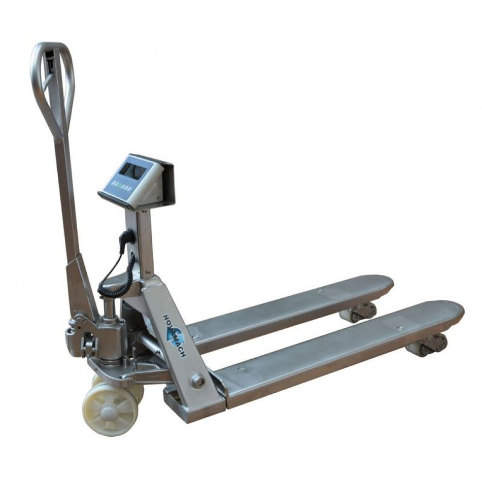 Galvanized manual pallet truck scale