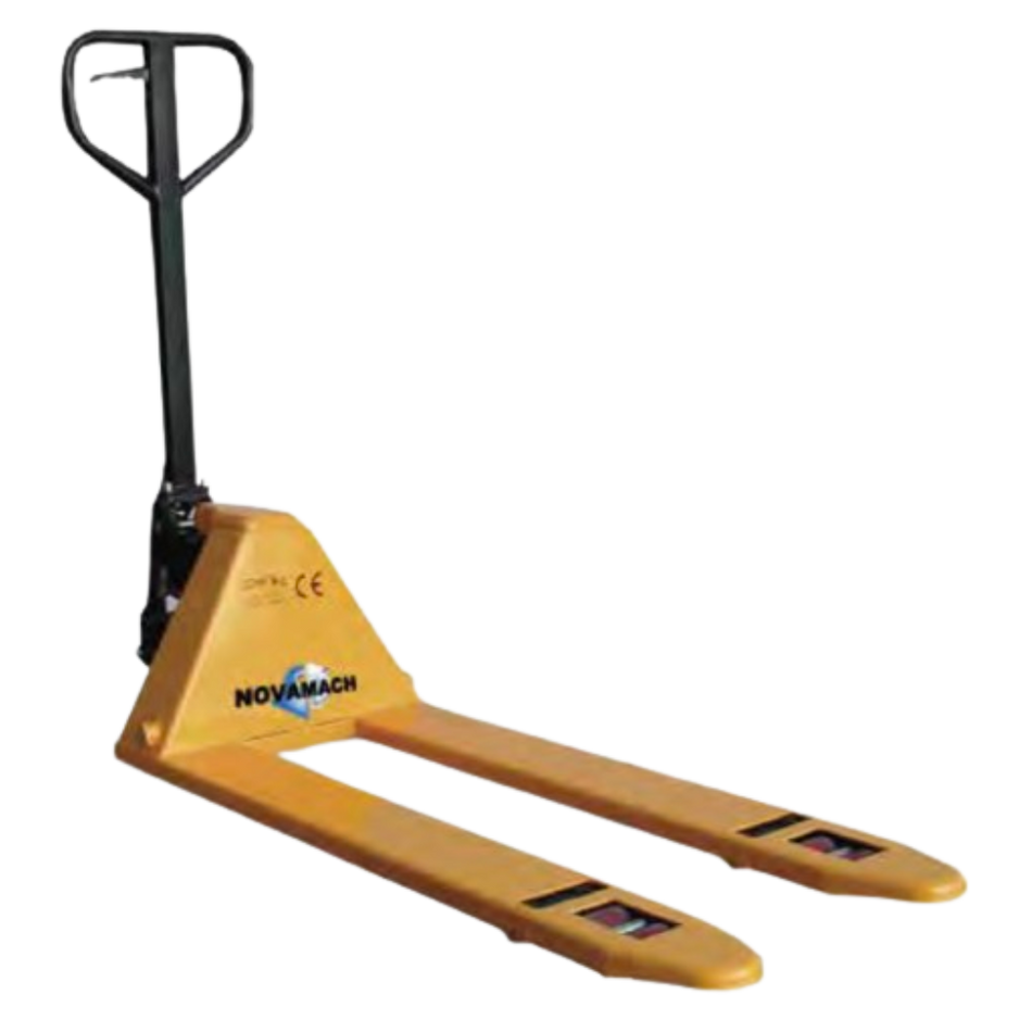 Manual pallet truck for special sizes 