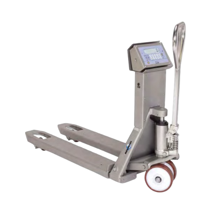 Galvanized manual pallet truck scale