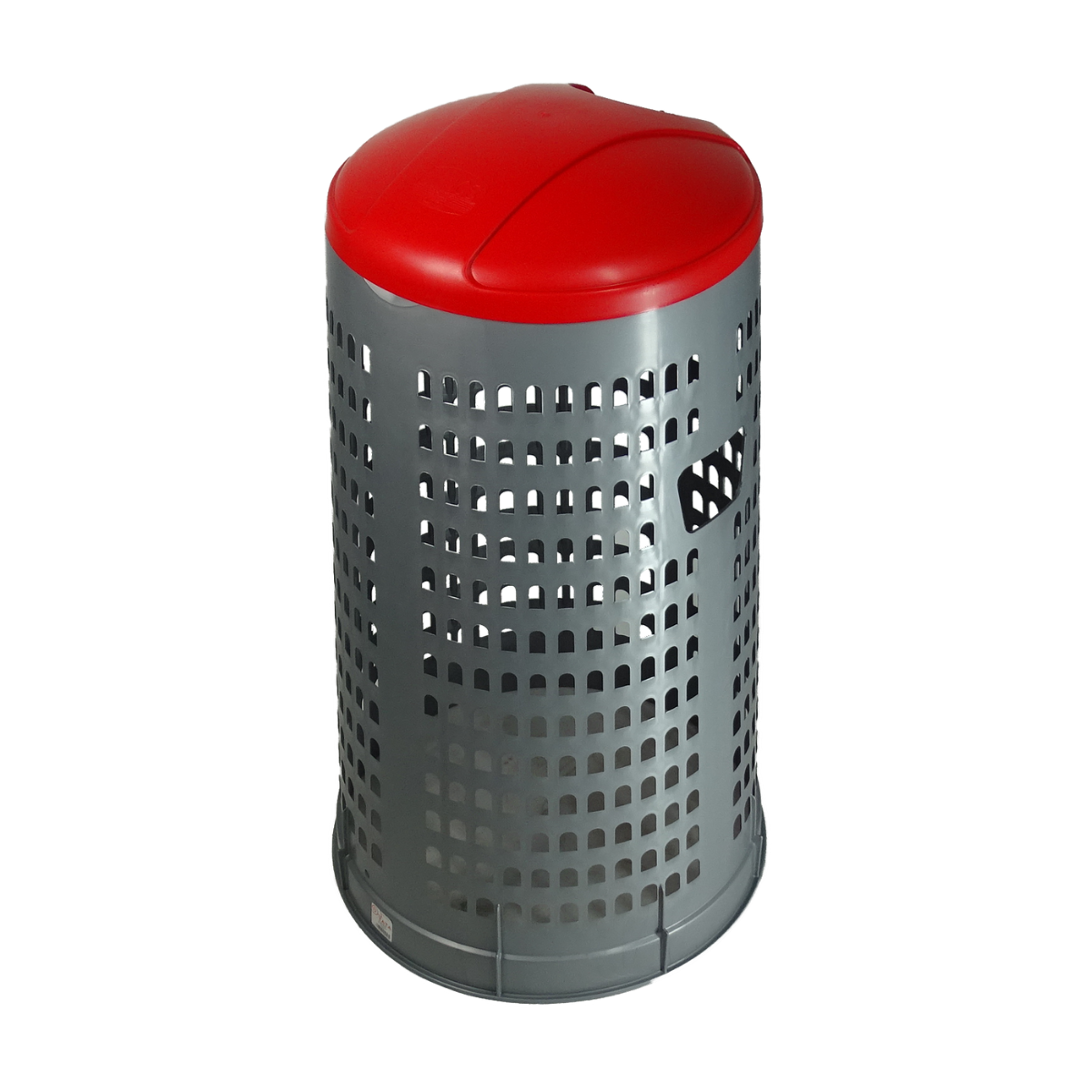 Perchoir porte-sac avec couvercle intégré et porte-sac - 110 Lt