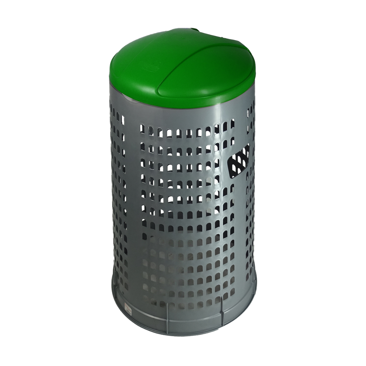 Perchoir porte-sac avec couvercle intégré et porte-sac - 110 Lt