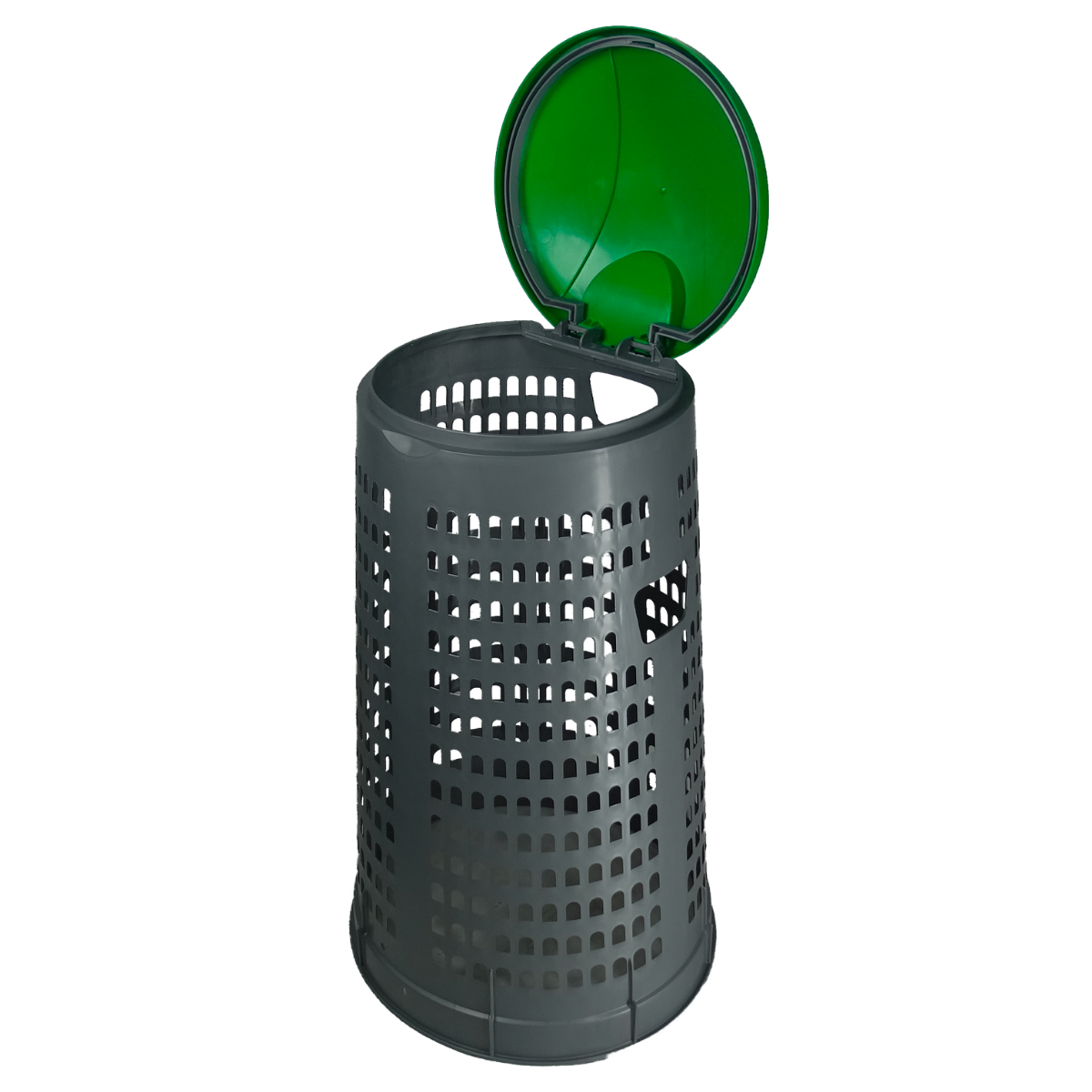 Perchoir porte-sac avec couvercle intégré et porte-sac - 110 Lt