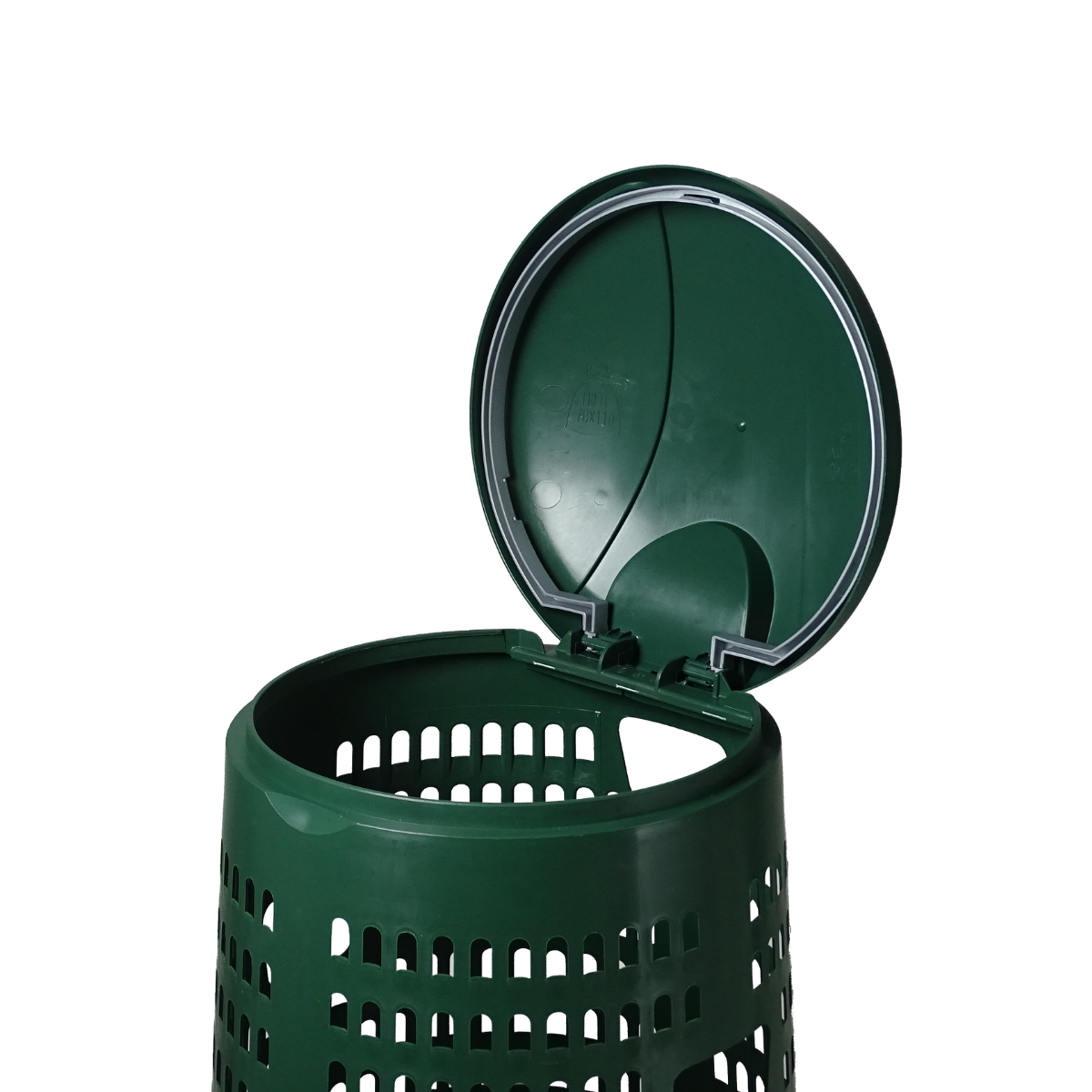 Perchoir porte-sac avec couvercle intégré et porte-sac - 110 Lt