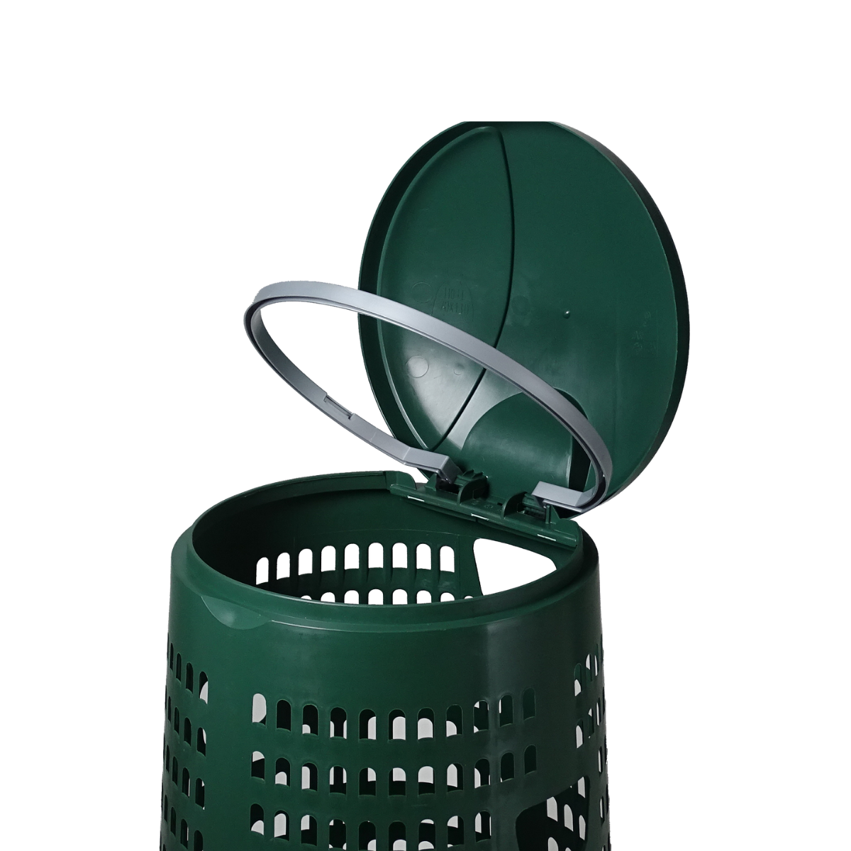 Perchoir porte-sac avec couvercle intégré et porte-sac - 110 Lt