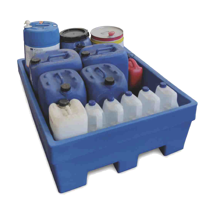 Multipurpose tub for small containers with a capacity of 200 litres 