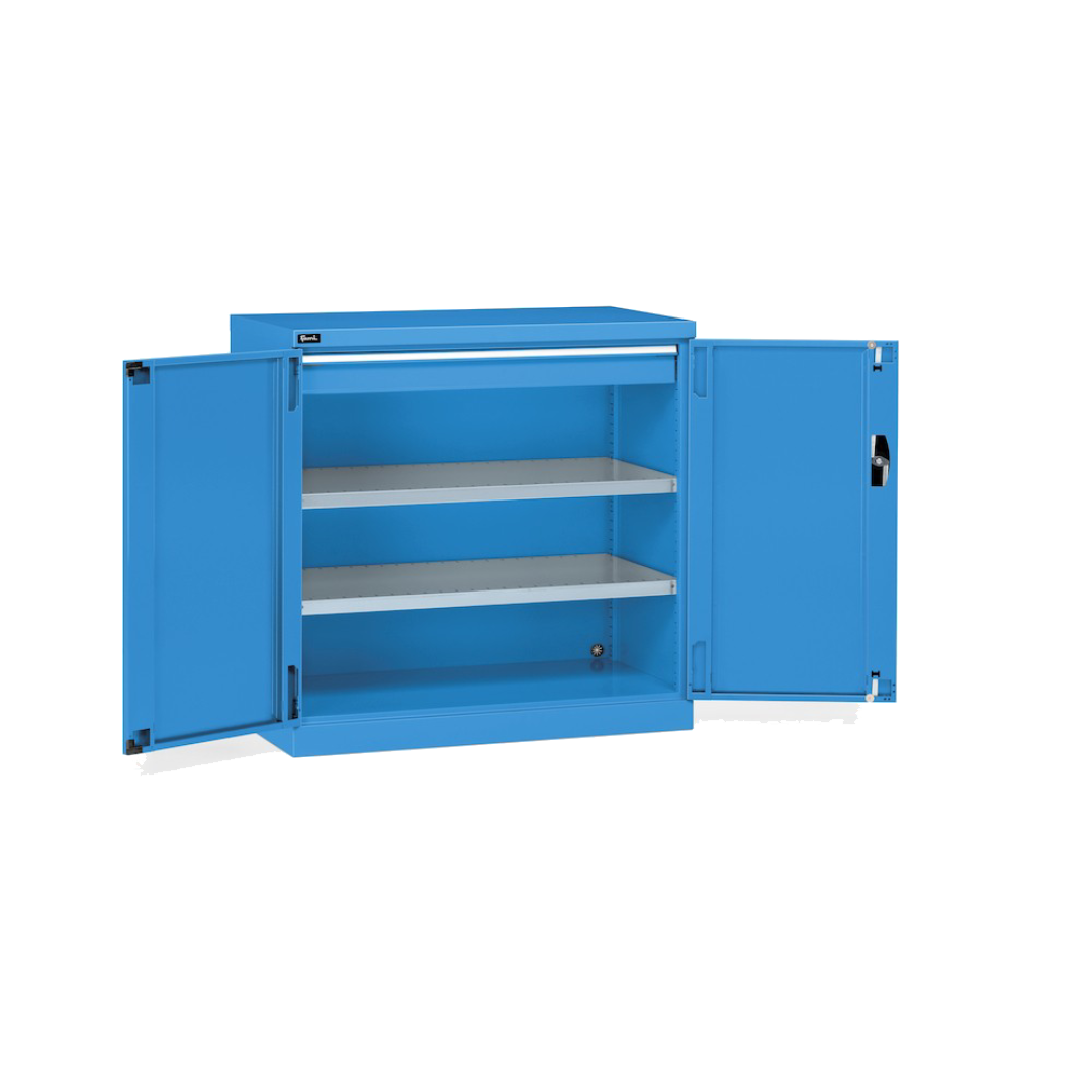 PERFOM120, Armadio con ante a battente, L1023 x P555 x H1000 mm