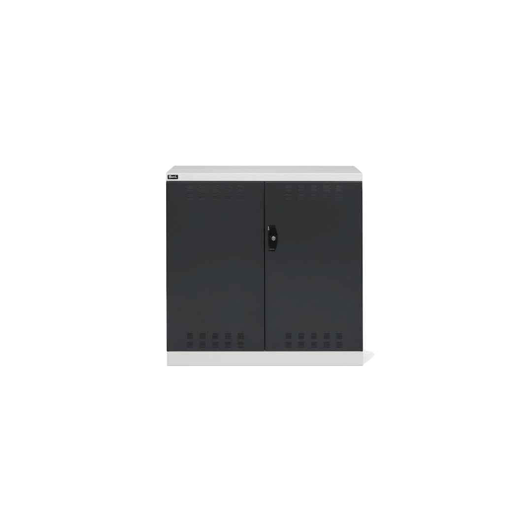 PERFOM120, Armadio con ante a battente fessurate, L1023 x P555 x H1000 mm