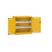 PERFOM120, Armadio con ante a battente fessurate, L1023 x P555 x H1000 mm