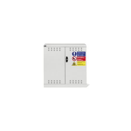 PERFOM12017, Armadio con ante a battente fessurate, L1023 x P555 x H1000 mm - Mayermoover