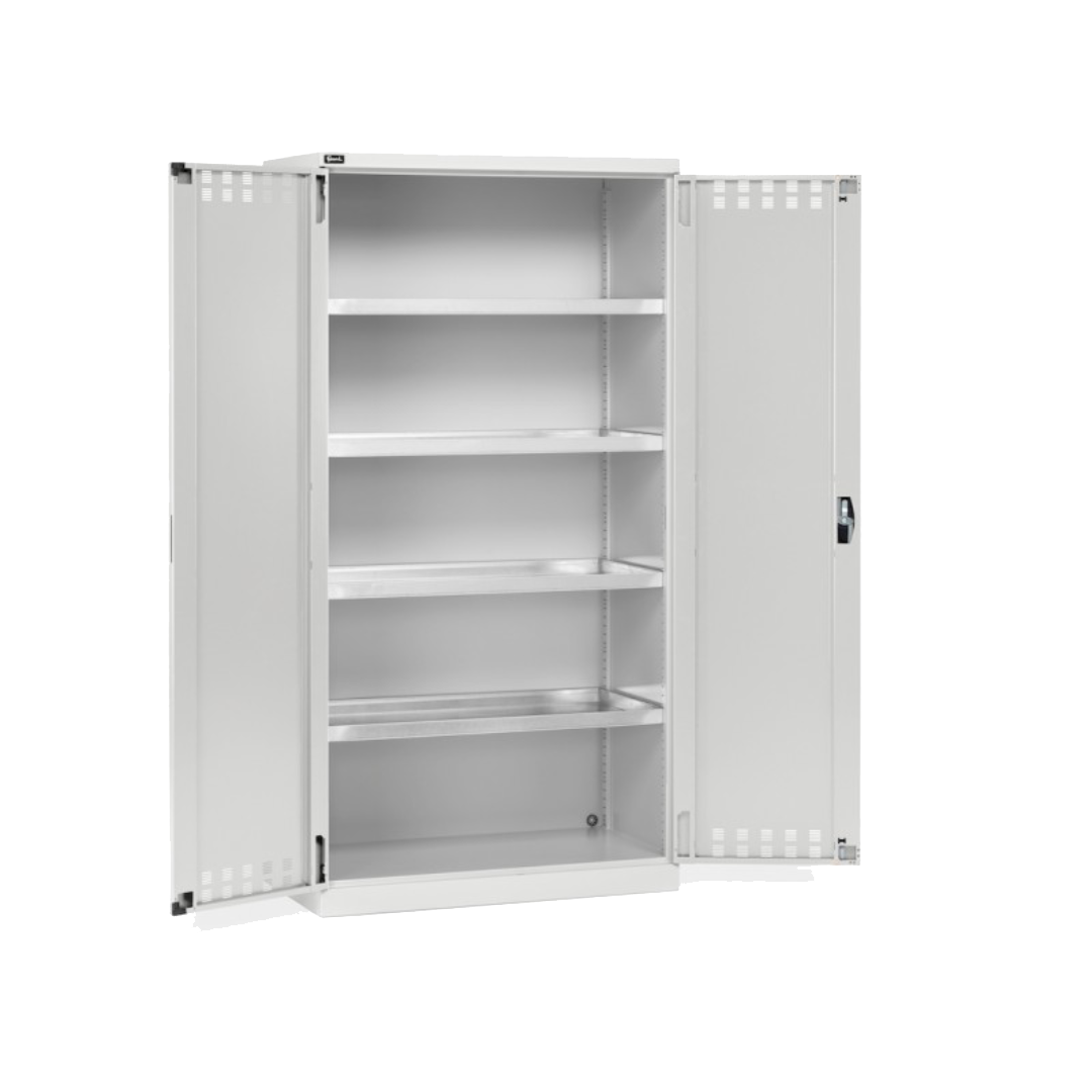 PERFOM140, Armadio 2 ante battente fessurate, 4 vasche stagne interne, L1023 x P555 x H2000 mm