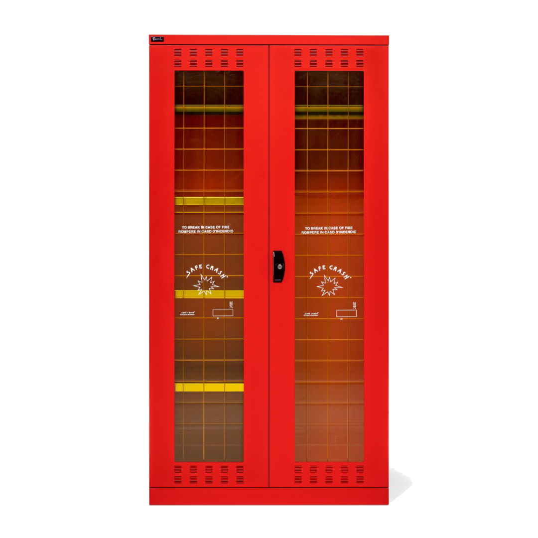 PERFOM14033, Armadio di sicurezza DPI e attrezzature antincendio, L1023 x P555 x H2000 mm