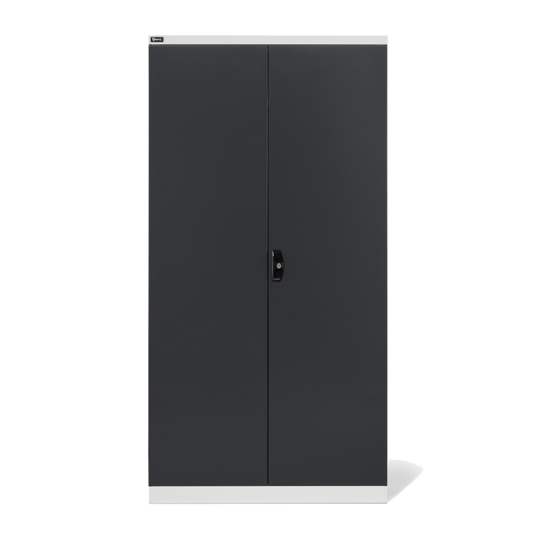 PERFOM140, Armadio 2 ante a battente, 2 ripiani, 7 cassetti, L1023 x P555 x H2000 mm