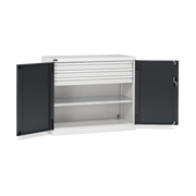 PERFOM150, Armadio con ante a battente, L1193 × P555 × H1000 mm