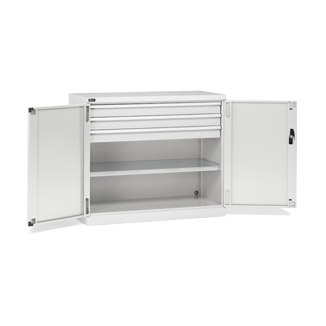 PERFOM150, Armadio con ante a battente, L1193 × P555 × H1000 mm