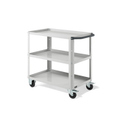 CLEVER09, Carrello a ripiani con ruote e piano aggiuntivo