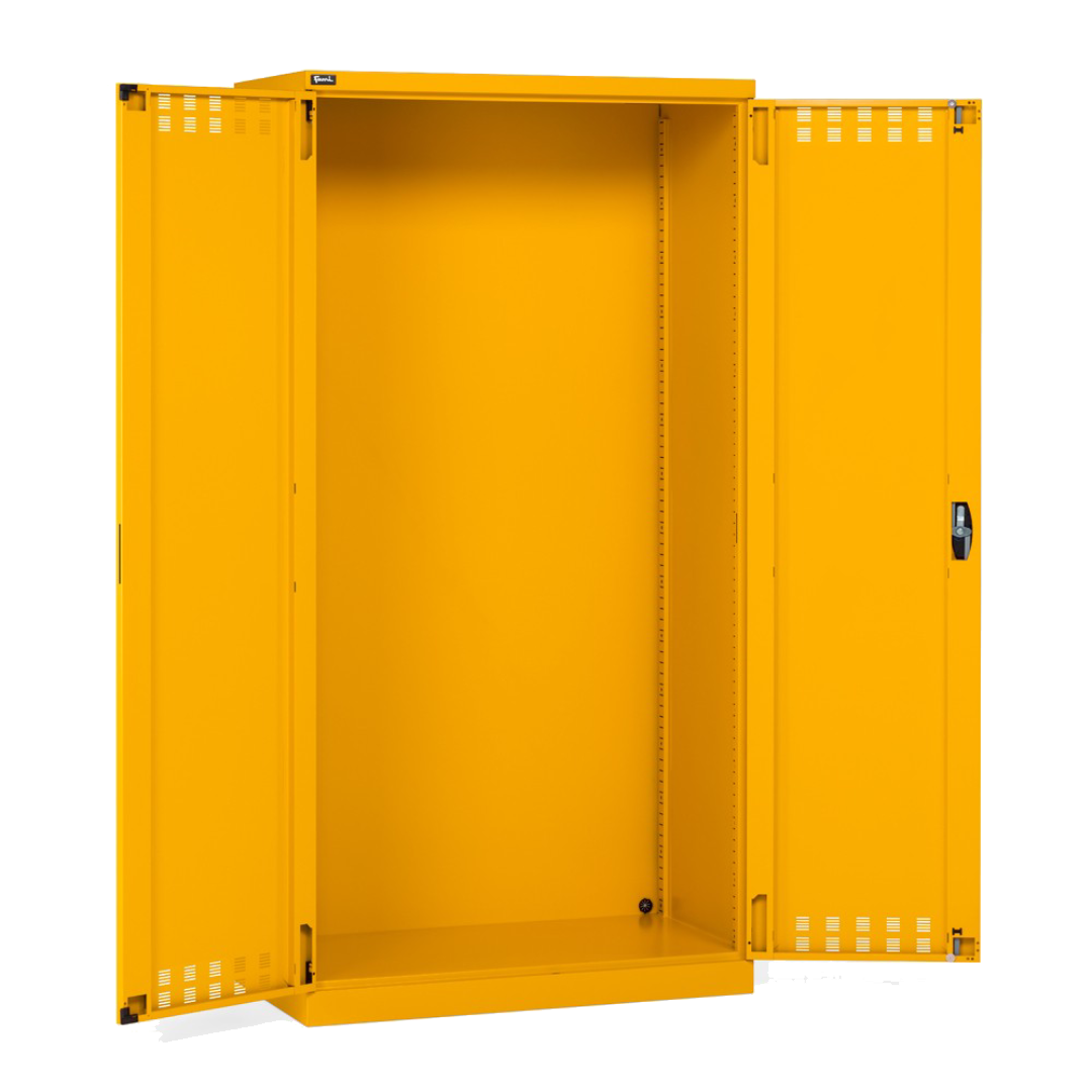 FAA1430C000, Armadio officina vuoto con ante battente fessurate, L1023 x P555 x H2000 mm