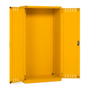 FAA1430C000, Armadio officina vuoto con ante battente fessurate, L1023 x P555 x H2000 mm
