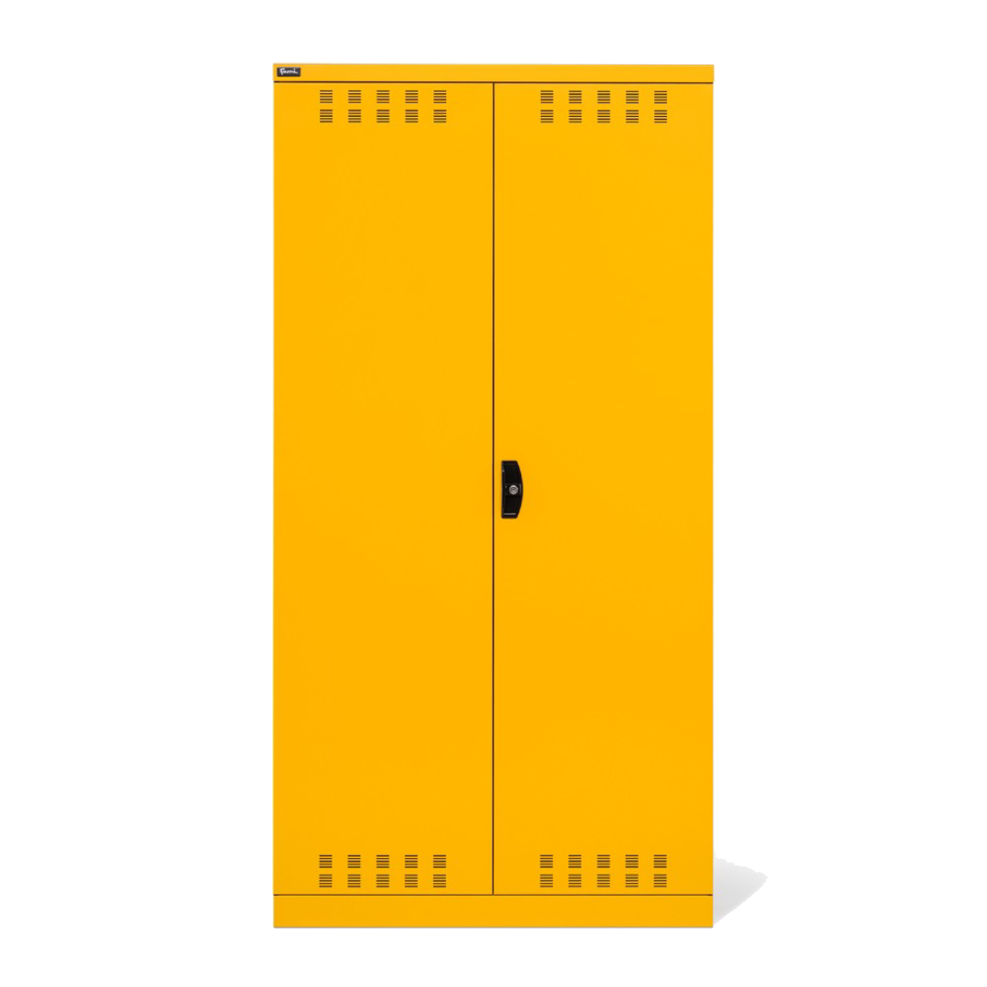 FAA1430C000, Armadio officina vuoto con ante battente fessurate, L1023 x P555 x H2000 mm