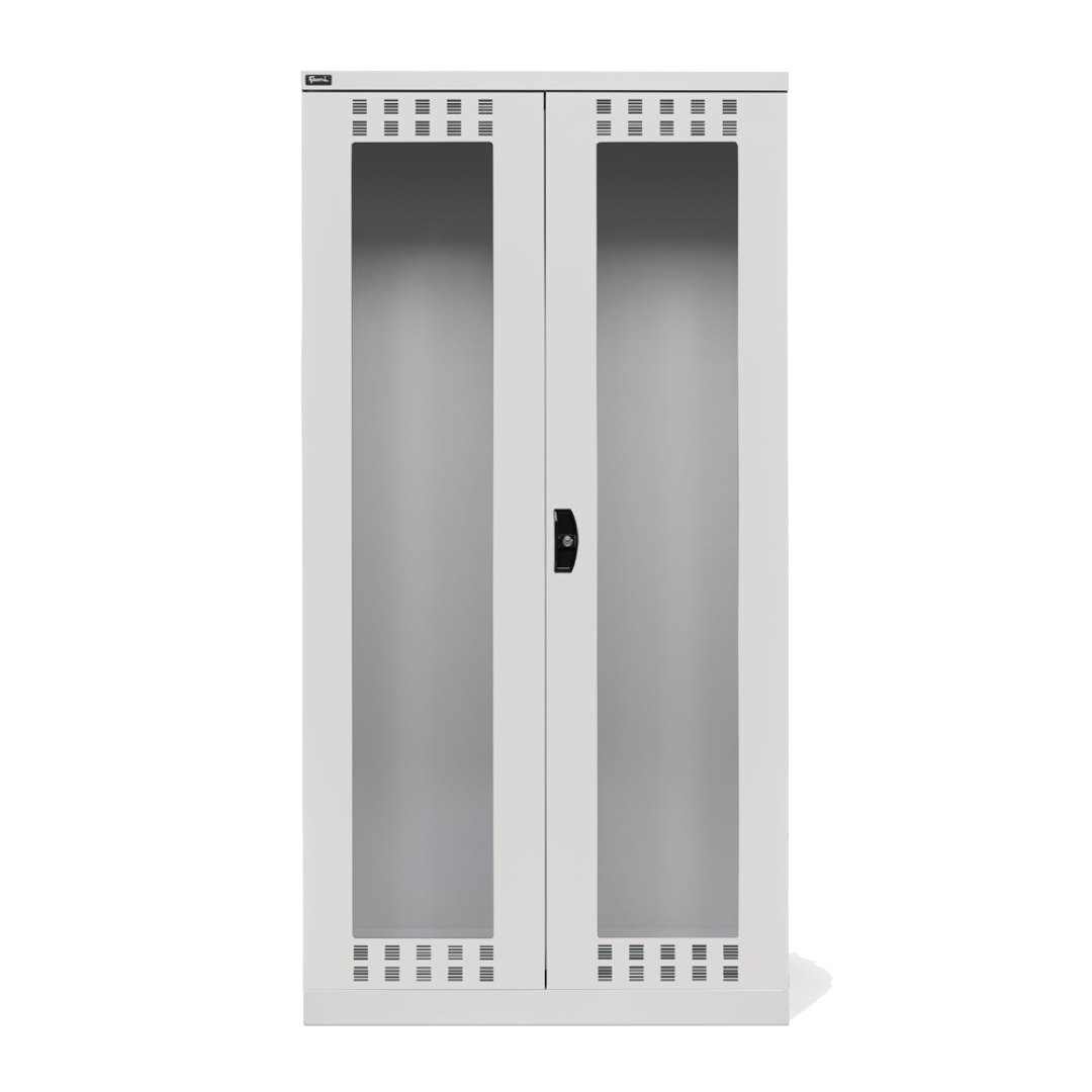 FAA1440C000, Armadio officina vuoto con ante battente in policarbonato, L1023 x P555 x H2000 mm