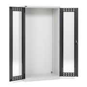 FAA1440C000, Armadio officina vuoto con ante battente in policarbonato, L1023 x P555 x H2000 mm
