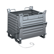 FML01110001, Contenitore industriale con fondo apribile a rulli