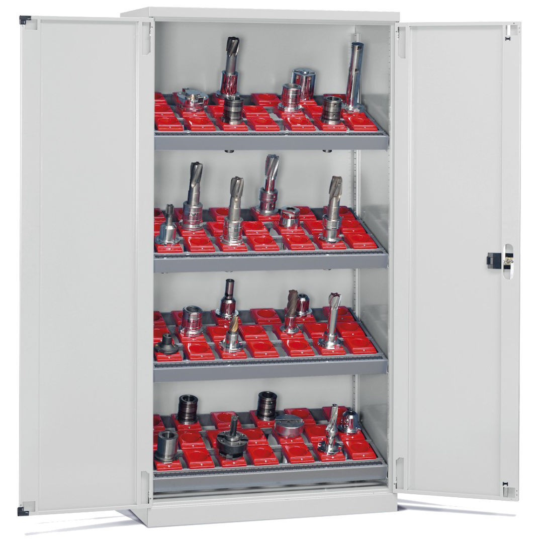 PERFOMNC, Armadio portautensili NC completo con 84 boccole portautensili ISO 40