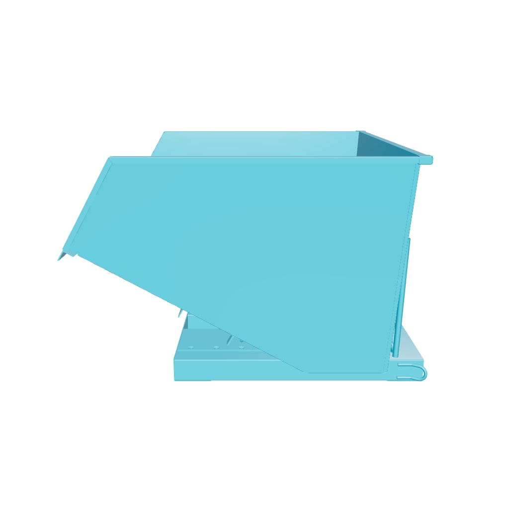 SBSR1000 benna ribaltabile senza ruote con capacità 1000 lt - RAL 5010