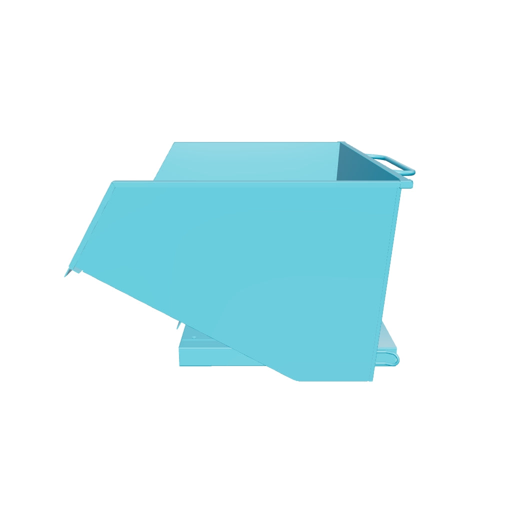 SBSR1550 Kippkübel ohne Räder mit 1550 l Fassungsvermögen - Verzinkt