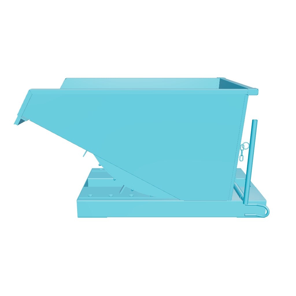 SBSR400 benna ribaltabile senza ruote con capacità 400 lt - Zincata